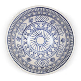 Zigzag Ceramic V-Shaped Bowl (7.5x3.5 Inch) - Eyaas